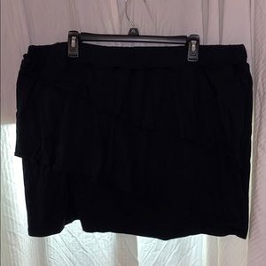 Black Womens Skort Size XXLG